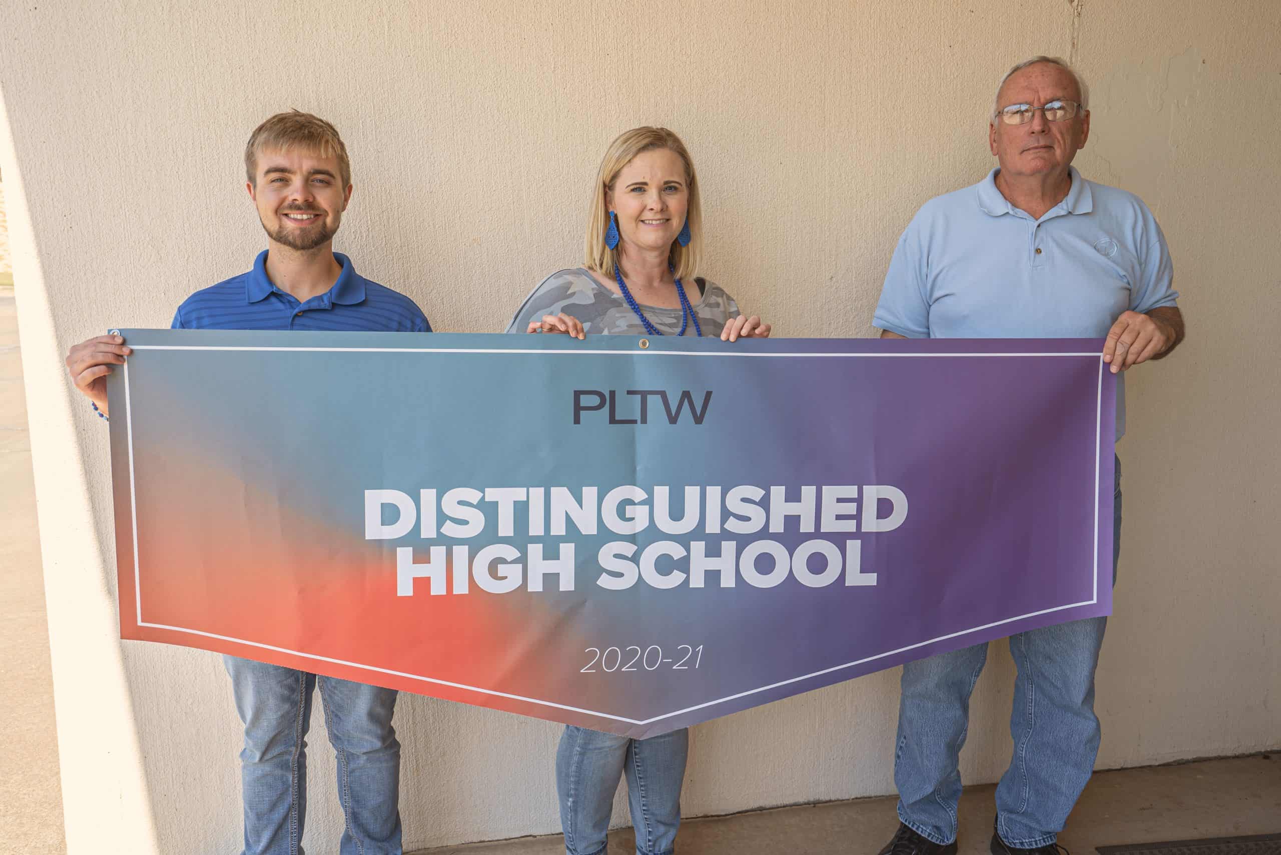 CKTC PLTW Program Recognized Caddo Kiowa Technology Center